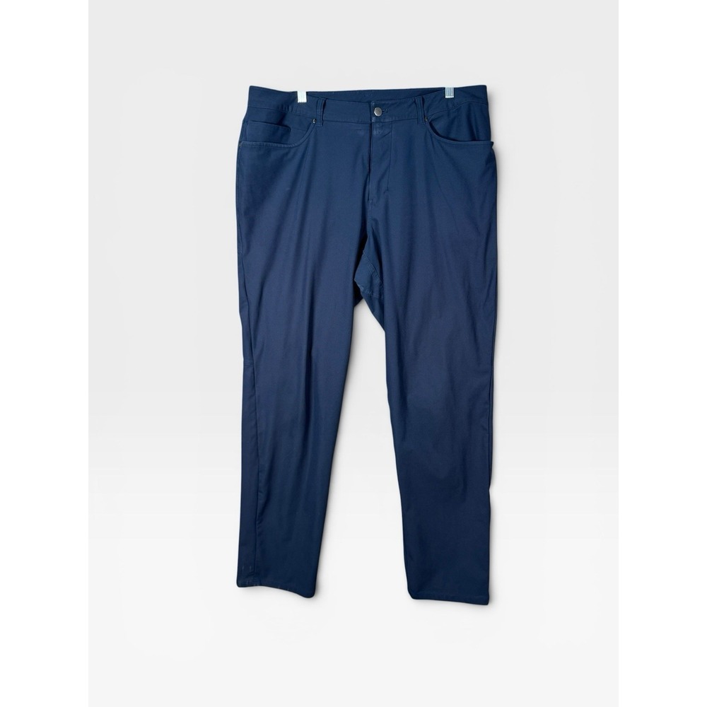 Lululemon Pants Men's 36x32 Navy ABC Classic Stretch Casual Golf Travel Chinos